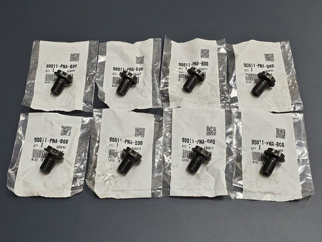 OEM Honda K Series Flywheel Bolts K20a2/3 K20z1/3 K24a2/4 P/N# 90011-PNA-B00