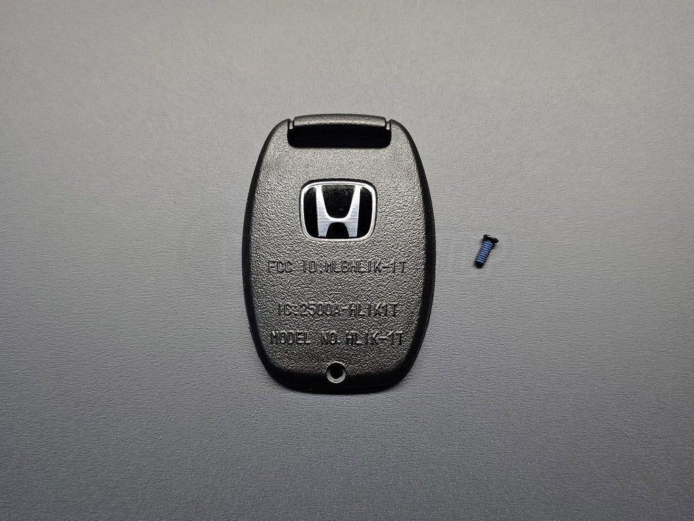 OEM Honda key fob back cover replacement kit with screw