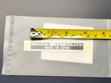 OEM Honda Motor Co LTD Made in Japan sticker decal size dimension
