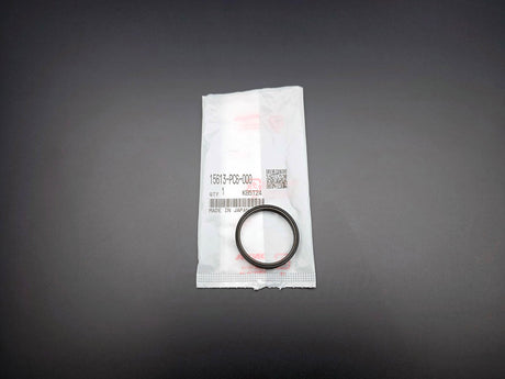 Genuine OEM Honda Acura oil filler cap gasket 15613-PC6-000 with factory packaging