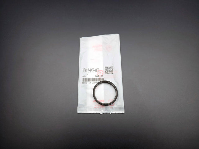 Genuine OEM Honda Acura oil filler cap gasket 15613-PC6-000 with factory packaging