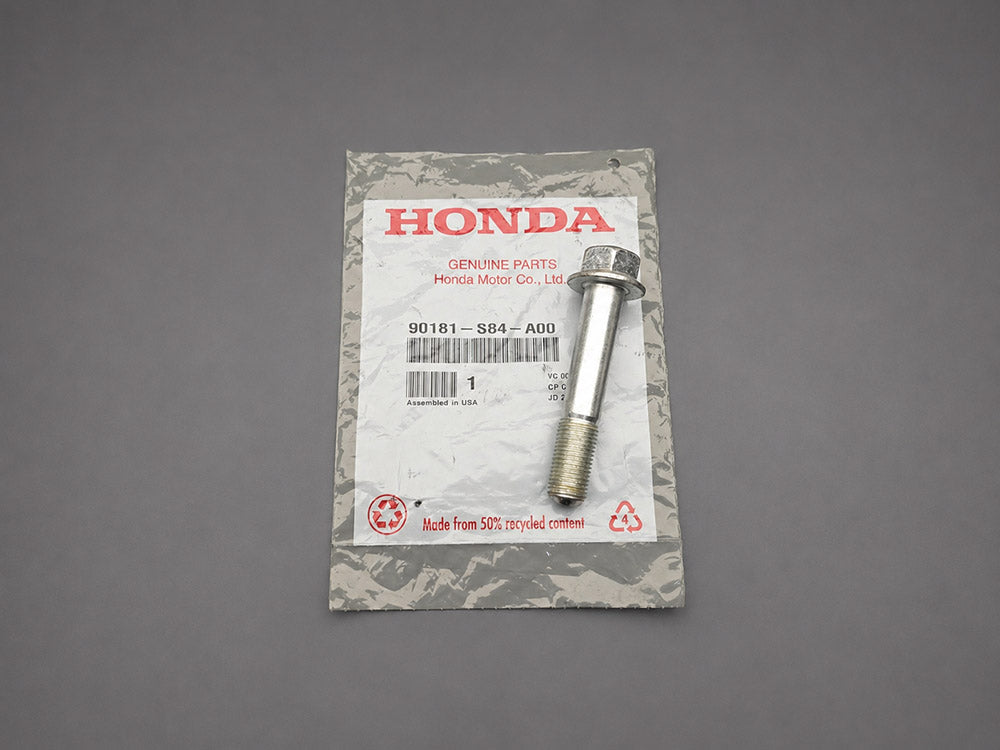 Genuine OEM Honda Acura rear trailing arm bolt 90181-S84-A00 with Honda packaging
