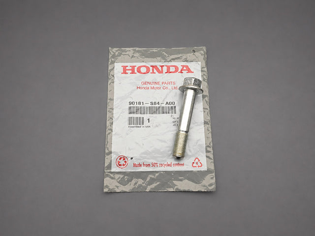 Genuine OEM Honda Acura rear trailing arm bolt 90181-S84-A00 with Honda packaging