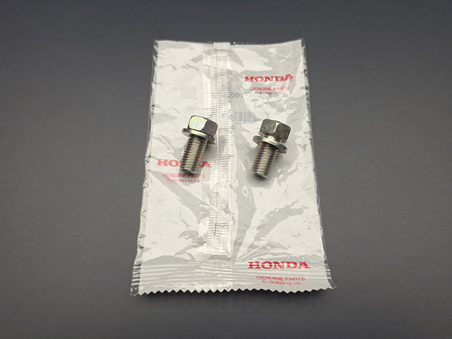 Genuine OEM Honda Civic Si sway bar D-bracket bolt set 93401-10020-08 with Honda packaging