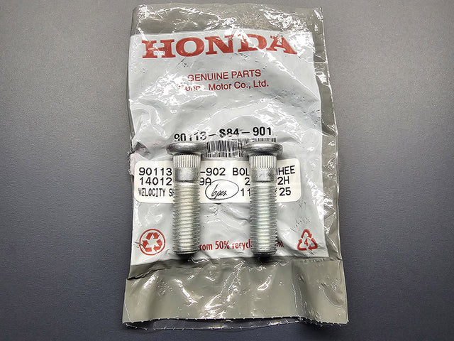 OEM Honda 12x1.5mm replacement wheel studs for wheel hub service