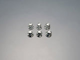 OEM Honda K-Series valve cover nuts 6-piece set Factory Chrome Finish