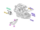 Genuine OEM Honda K20A3 manual transmission bolt kit for RSX Base and Civic Si EP3