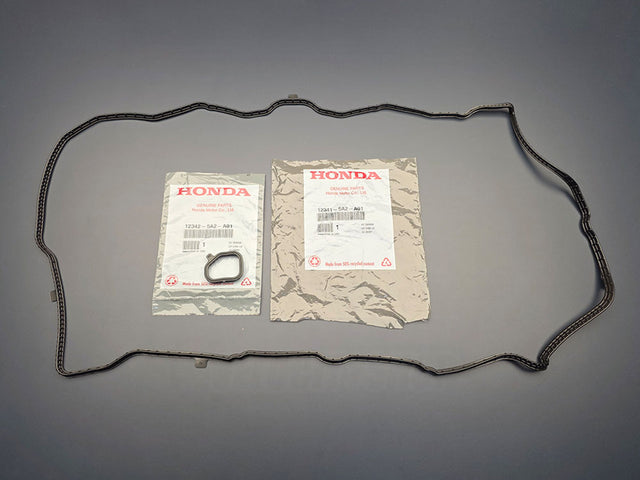 Genuine OEM Honda Acura 2.4L valve cover gasket set 12341-5A2-A01 12342-5A2-A01