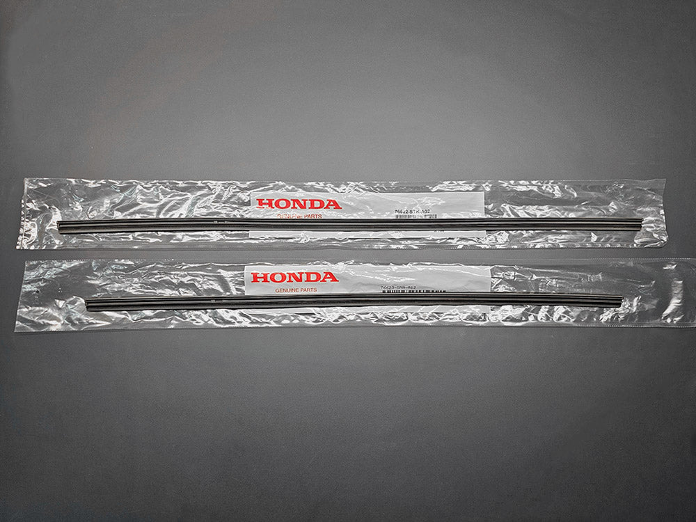 OEM Honda windshield wiper blade inserts pair for 2012–2015 Civic Sedan