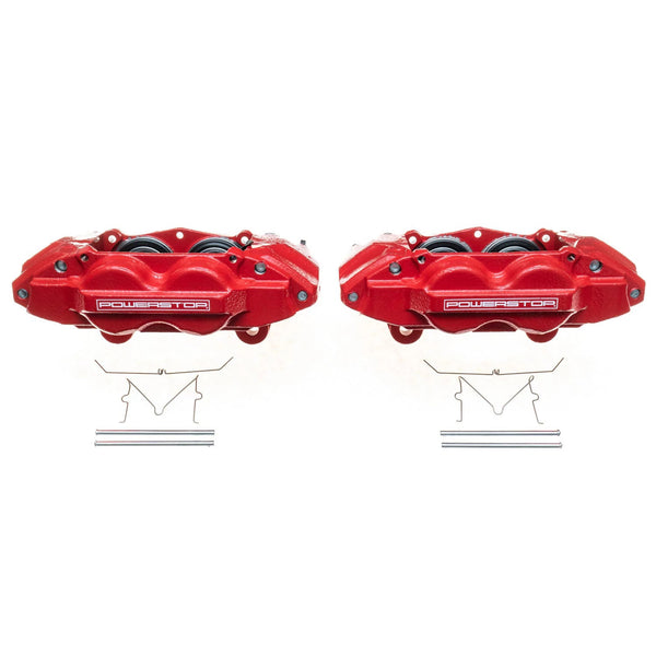 PowerStop 2010–2015 Lexus GX460 Front Red Brake Calipers w/o brackets