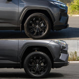 Bilstein B8 TerraSport suspension installed on Toyota RAV4 Before After Front Suspension