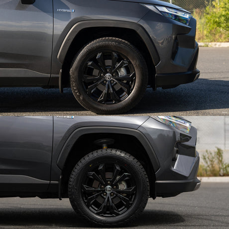 Bilstein B8 TerraSport suspension installed on Toyota RAV4 Before After Front Suspension