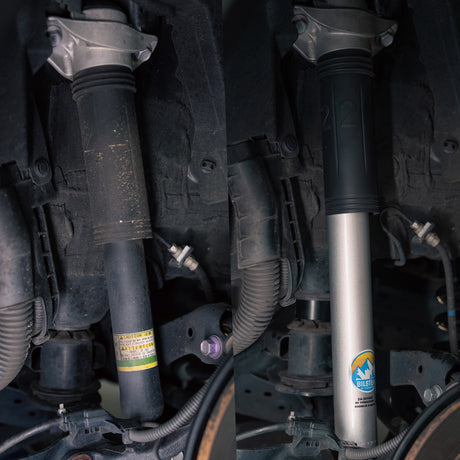 Bilstein TerraSport rear monotube shocks for lifted RAV4