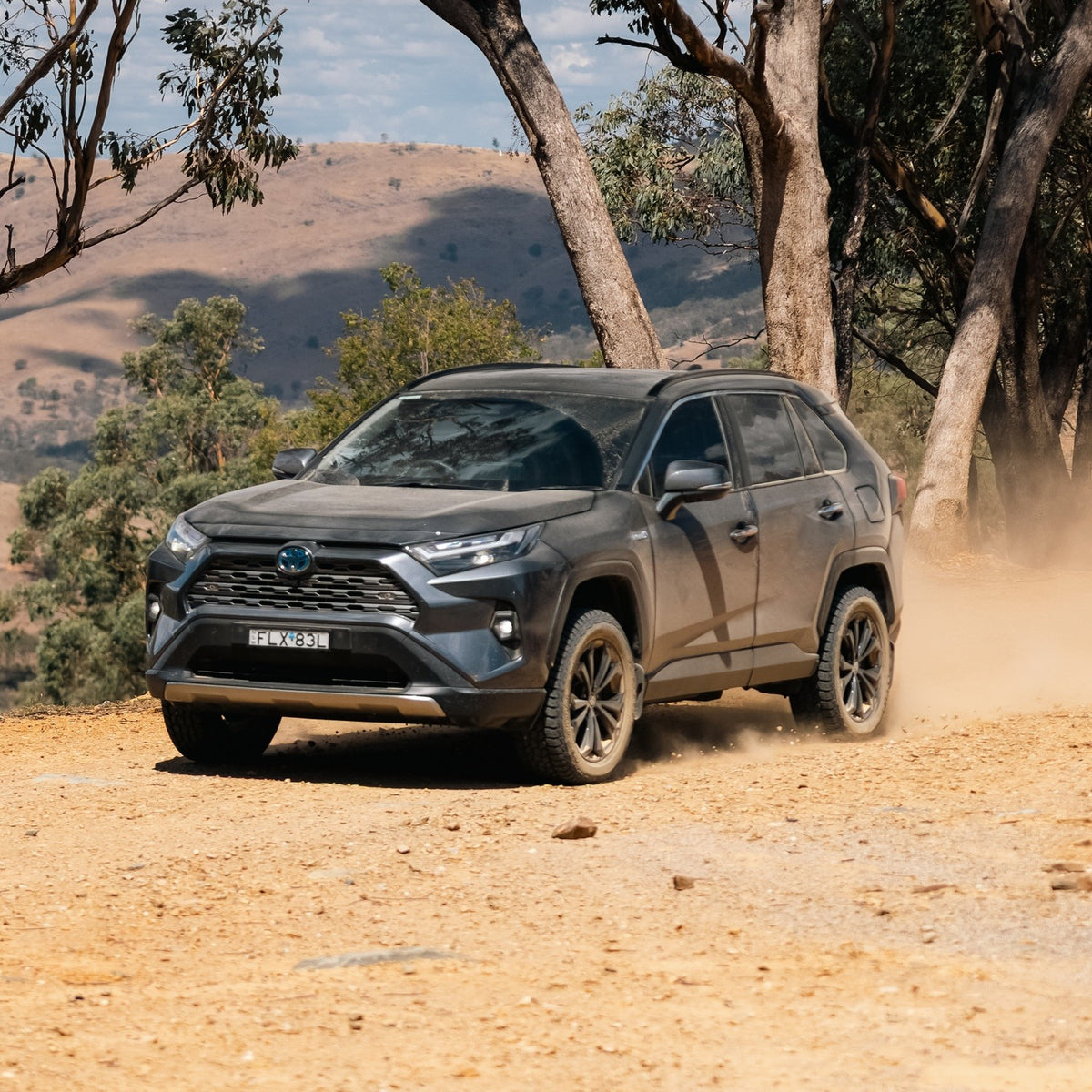 fifth-generation Toyota RAV4 lifted with Bilstein B8 TerraSport suspension Kit