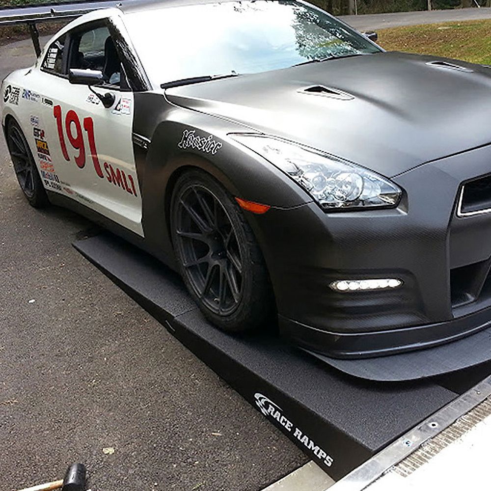 Race Ramps 11in. Two-Piece Trailer Ramps - 5.4 Degree Approach Angle