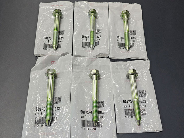 OEM Honda Civic EK rear control arm hardware 6 piece kit