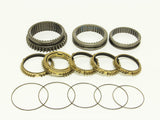SO-SYN109E Carbon Synchro Sleeve Set 1-5 B-AWD/ Euro Accord | SO-SYN109E