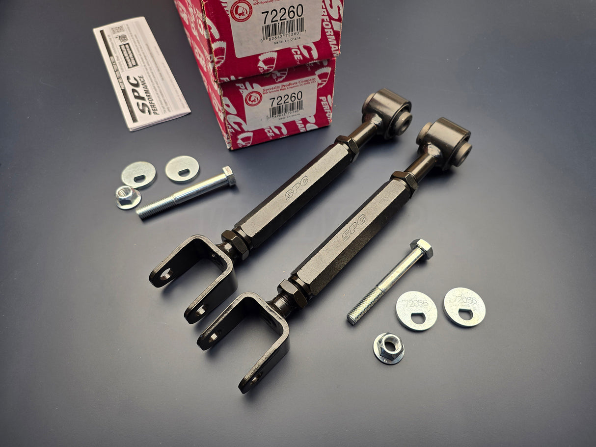 SPC 72260 rear camber arm and toe kit pair with 2 adjustable arms for Nissan 370Z Infiniti G35 G37