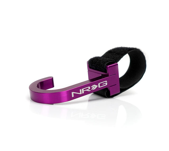 NRG Steering Wheel Hook CNC Aluminum w/ Laser Logo - Multicolor