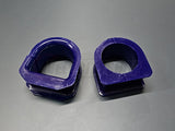 SuperPro SPF2762K polyurethane steering rack bushings for 1990-1998 Mazda Miata NA with power steering