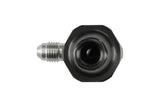 Turbosmart TS-0804-1004 Turbo Direct Mount Oil filter 44-Micron Banjo 4AN (Bottom View)