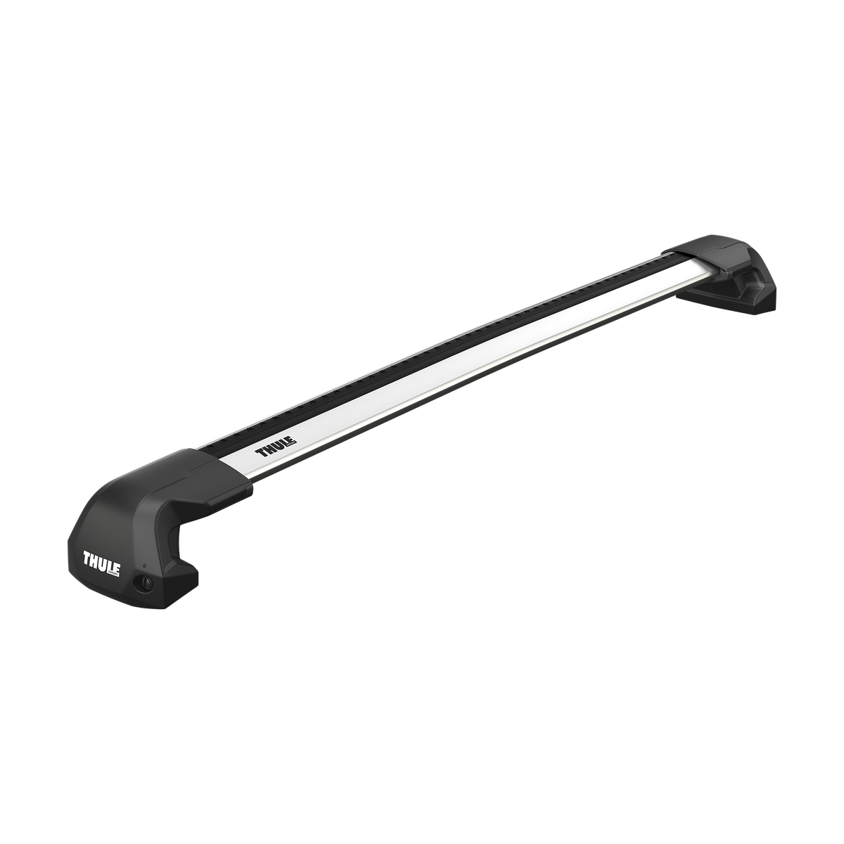 Thule Edge Fixpoint Roof Rack Feet 720701 installed on the Bar Black