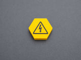 3D-Printed PETG Battery Terminal Cover for Milwaukee M12 – Yellow