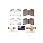 PowerStop Z26 Street Performance Front Brake Pads with Hardware for 2023–2024 Toyota GR Corolla