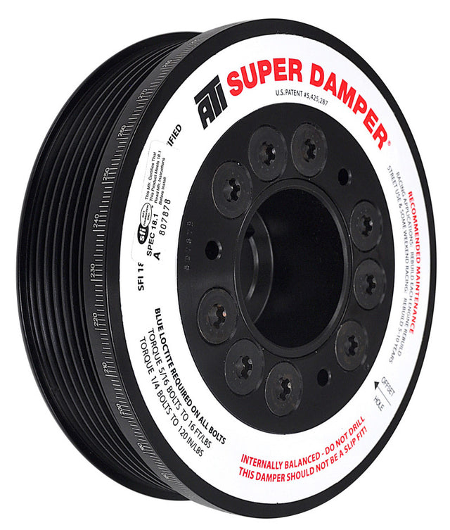 ATI Super Damper 5.67″ aluminum 7-groove for Honda K20 engines