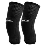 Sparco Kart Knee Pads - Black (Medium)