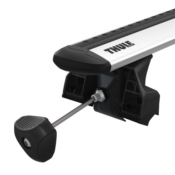 Thule Evo Flush Rail Foot Pack – 4 Pack – Black – 710601 (Vehicles w/Flush Railings)