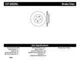 StopTech 97-01 Acura Integra Type R / 97-01 Honda CR-V Slotted & Drilled Left Front Rotor