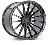 Vossen HFX-4 22x10.5 - 5x120 - ET38 - Deep - 72.56 - Gloss Black Wheel – performance automotive part SKU VOSHFX4-2B43