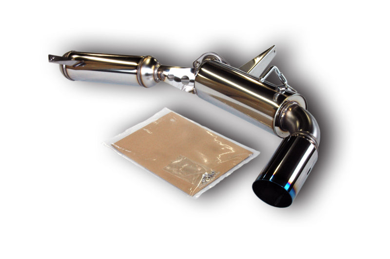 HKS 08 Mitsubishi Lancer DE ES and GTS Hi-Power Rear Muffler | 32003-BM002