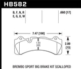 Hawk HPS Street Brake Pads | HB582F.660
