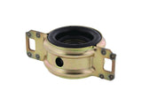 Angled view: All Balls 25-1682 drive shaft support bearing with mounting bracket and rubber isolator