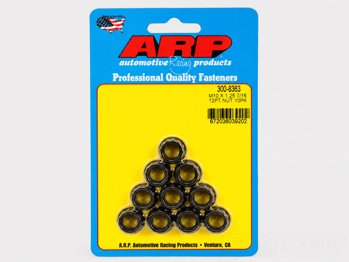 ARP M10x1.25 12 points Nut | part number: 300-8363 - replace PN: AMN12-1
