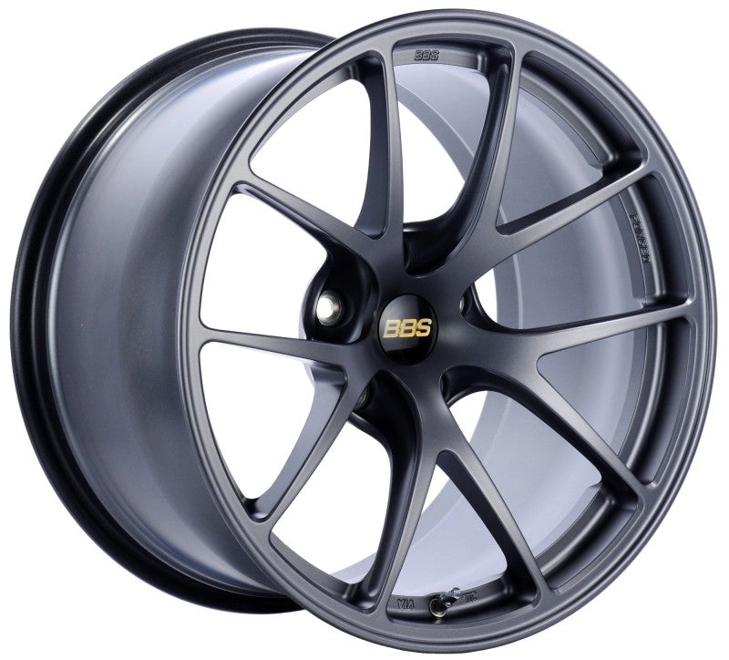 BBS RI-A018 18x9.5 +35 5x114.3 Matte Graphite forged aluminum wheel