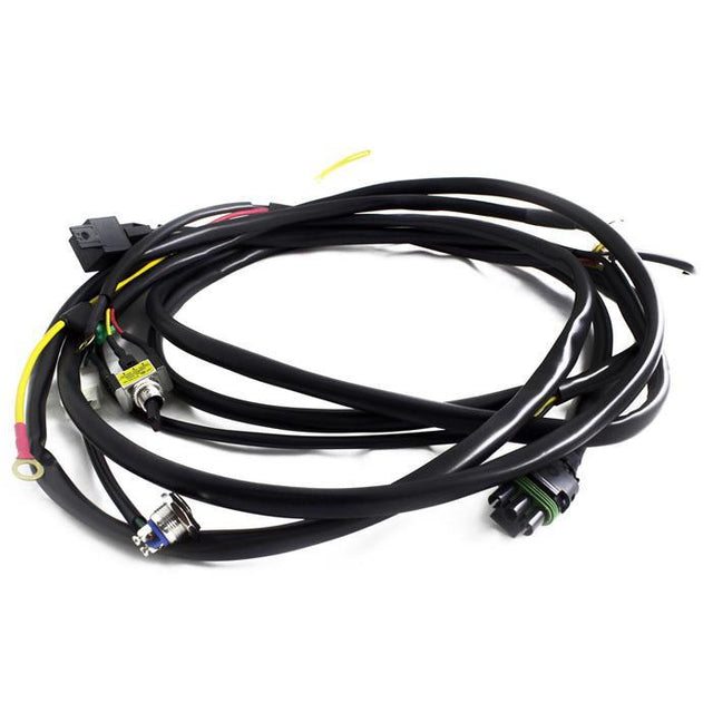 Baja Designs 640122 one-bar wiring harness with switches, relay, fuse and three-pin connector