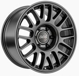 BBS TS-M 18x9 ET0 Satin Black flow-formed truck wheel with 6x139.7 bolt pattern