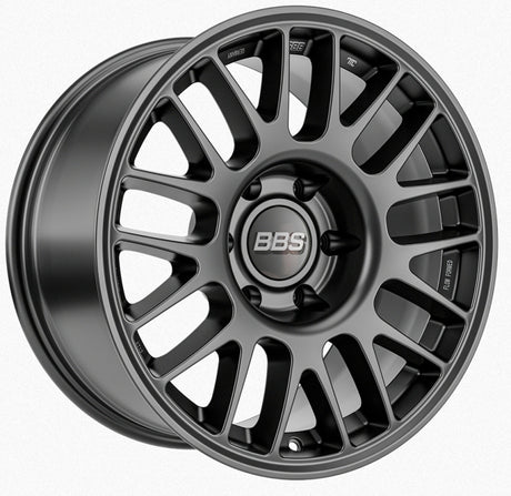 BBS TS-M 18x9 ET0 Satin Black flow-formed truck wheel with 6x139.7 bolt pattern
