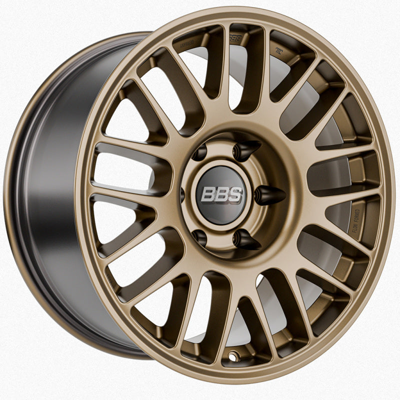 BBS TS-M 18x9 ET0 Satin Bronze flow-formed truck wheel with 6x139.7 bolt pattern