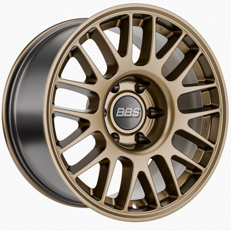 BBS TS-M 18x9 ET0 Satin Bronze flow-formed truck wheel with 6x139.7 bolt pattern