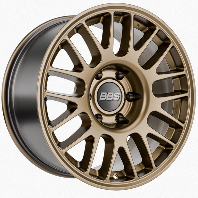 BBS TS-M 18x9 ET0 Satin Bronze flow-formed truck wheel with 6x139.7 bolt pattern