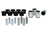 Whiteline 90-05 Mazda Miata (NA/NB Chassis) Front Control Arm Bushing Kit