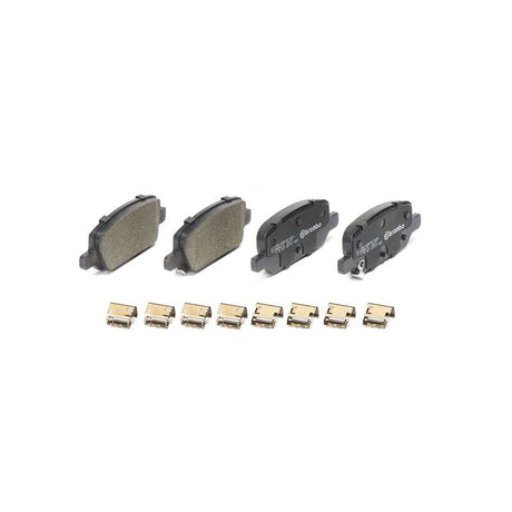 Brembo P09027 PRIME Low-Met rear brake pads for Tesla Model 3