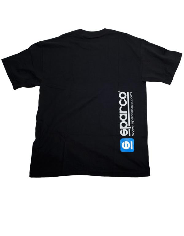 Sparco T-Shirt Www Blk Lrg