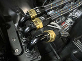 GReddy -10AN 90-degree swivel hose end installed on catch can sample