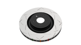 DBA DBA43770S 4000 Series T3 slotted front brake rotor face view