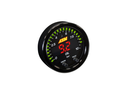 AEM X-Series 0-150 Oil Pressure Gauge Kit 30-0307
